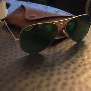 Ray ban sunglasses green